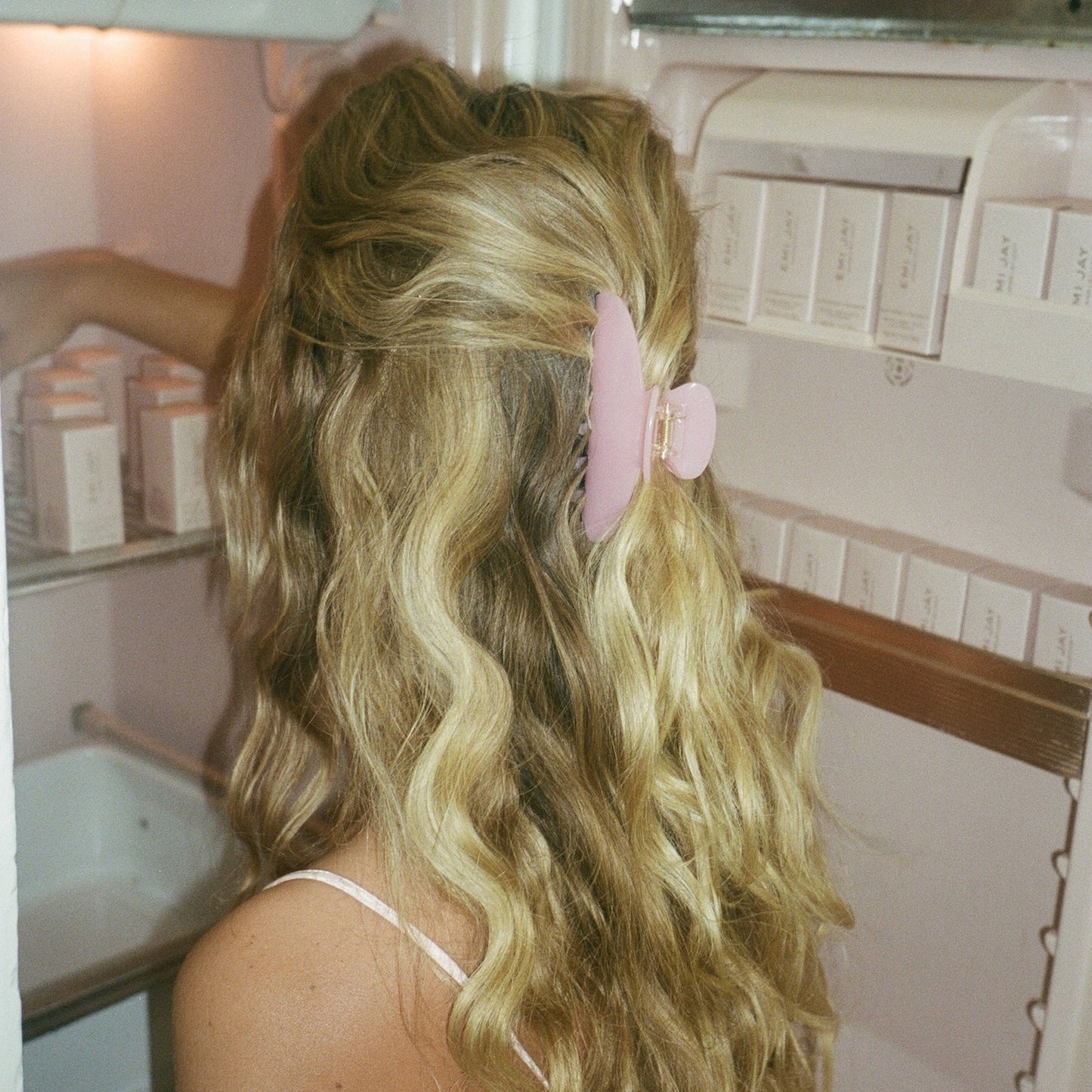 Big Clip in Cherub Pink