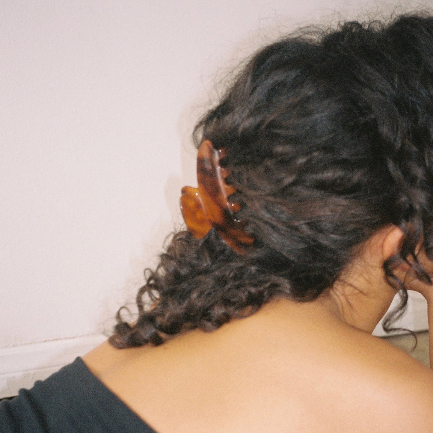 Leopard print shark clip